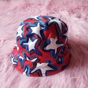 Multicolor Star Strudded Kid's Bucket Hat